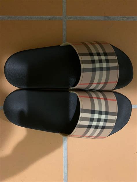 men's burberry slippers|Burberry slippers for ladies.